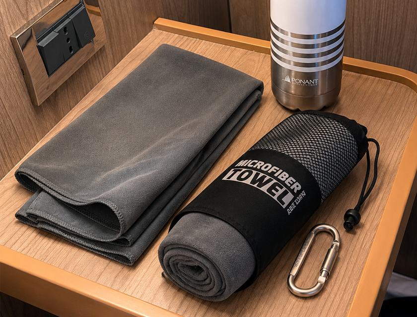 Quick-dry Travel Towel in a Bag